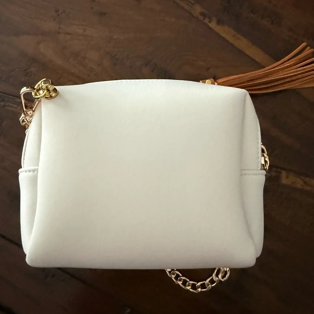 DIOR Cosmetic Bag with Gold Logo and Small Gift Box NWOT